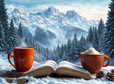 Mountain View and Coffee Delight Puzzle | MakeYourPuzzles